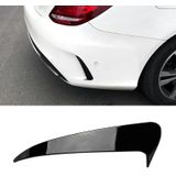 Auto achterbumper luchtuitlaat Windmes Blade Decoratie Sticker Strip voor MERCEDES-BENZ C Klasse W205