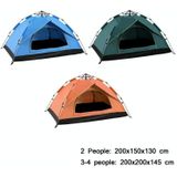 TC-014 Outdoor Beach Travel Camping Automatische Spring Multi-Person Tent voor 3-4 personen (Oranje)