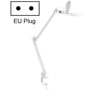 TS-9827 8X multifunctionele clip-on werkonderhoudsloep met LED-licht (EU-stekker)