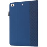 Rhombus Skin Feel Horizontale Flip Tablet Leren Case met Kaart Slots & Houder & Slaap / Weks-up Functie voor iPad Mini  / 4/3/2 (Royal Blue)