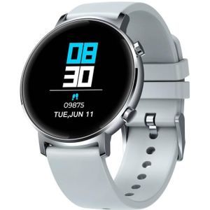 ZEBLAZE GTR 1.3 inch IPS Kleurscherm Bluetooth 5.1 30m Waterdicht Smart Watch  ondersteuning Slaapmonitor / hartslagmonitor / Dames MENSTROUW CYCLE HERINNERING / SPORTS MODUS (Zilver)