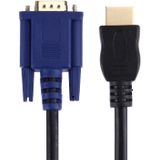 Let op type!! 1 8 m HDMI Male naar VGA mannelijke 15PIN Video Cable(Black)