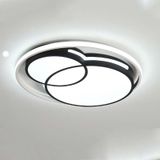 LED ronde plafondlamp Eenvoudige moderne creatieve slaapkamer lichte huiskamer lamp  grootte: diameter 40cm (wit licht)