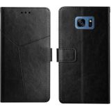 Voor Samsung Galaxy S7 y Stitching horizontale flip lederen telefoonhoesje