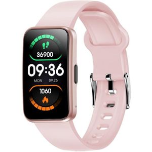 HAMTOD V300 1 47 inch TFT-scherm Smart Watch  ondersteuning Hartslagsysteem / Temperatuur Body Monitoring (Pink)