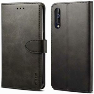 Voor Galaxy A30s / A50 / A50S / A70 GUSSIM Business Style Horizontal Flip Leather Case met Holder & Card Slots & Wallet(Black)