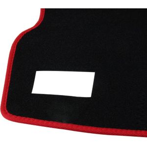 Donker Mat auto Dashboard Cover auto licht Pad instrumentenpaneel zonnebrandcrme auto matten voor Toyota (Opgelet  het model en year)(Red)
