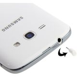 10 PCS Earphone Jack Plug antistof stop / BisonFone  voor Galaxy S IV / i9500 / i9300 / N7100 / HTC One M8(White)