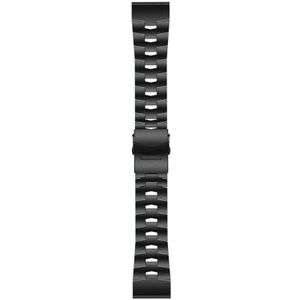Voor Garmin Fenix 6X Sapphire 26 mm titanium legering horlogeband met snelsluiting