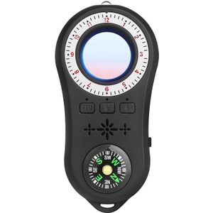 S100 Infrarood Scanner Draadloze Precisie Alarm detector met LED Zaklamp (Zwart)