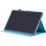 Voor Samsung Galaxy Tab S7 11.0 T870 Gekleurd tekenpatroon Horizontaal Flip PU Lederen hoesje met Holder & Card Slots & Anti-skid Strip & Sleep / Wake-up Function(Ocean)