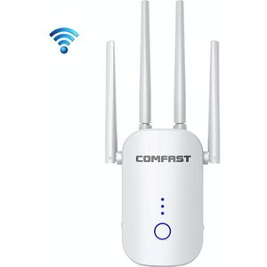COMFAST CF-WR758AC Dual Frequency 1200Mbps Wireless Repeater 5.8G WIFI Signaalversterker  CN Plug