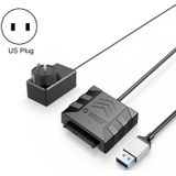 ORICO UTS1 USB 3.0 2 5-inch SATA HDD-adapter met 12V 2A voedingsadapter  kabellengte: 0 5 m (US-stekker)