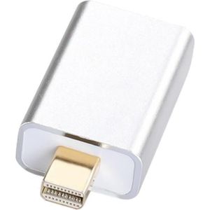 1080p Mini DisplayPort Mannelijk naar HDMI Vrouwelijke Adapter (Silver)