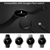 Voor Google Pixel Watch USB-poort Smart Watch magnetische oplaadkabel  lengte: 1m