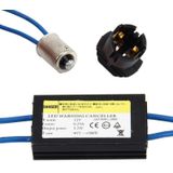 2 stk BA9S universele auto Auto Canbus waarschuwing foutvrij Decoder-Adapter auto Canceller Canbus fout