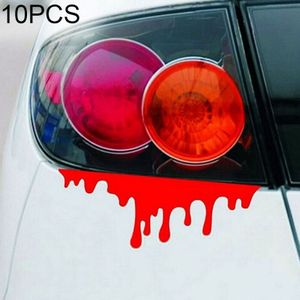 10 stuks rode bloed DIY auto sticker auto styling auto-cover