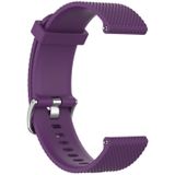22mm Texture Siliconen Polsband Horloge Band voor Fossil Hybrid Smartwatch HR  Male Gen 4 Explorist HR  Male Sport (Dark Purple)