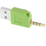 USB Data-Dock Laderadapter  voor iPod shuffle 3e / 2de  lengte: 4.6cm(Green)
