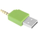 USB Data-Dock Laderadapter  voor iPod shuffle 3e / 2de  lengte: 4.6cm(Green)