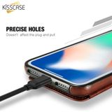 Retro PU lederen case multi kaarthouders telefoon gevallen voor iPhone 6 6s 7 8 plus 5S SE  iPhone X XS Max XR  Samsung S7 S8 S9 S10 voor iPhone 6 6S plus (bruin)