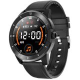 MX12 1 3 inch IPS-kleurenscherm IP68 waterdicht slim horloge  ondersteuning Bluetooth-oproep / slaapbewaking / hartslagmeting  stijl: lederen riem (zwart)