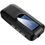BT201 Bluetooth 5.0 USB 2 in 1 Bluetooth Audio Receiver Transmitter met LCD Display
