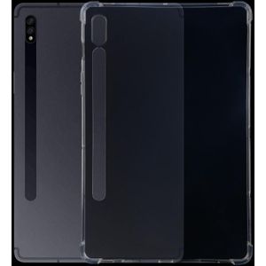 Voor Samsung Galaxy Tab S8 Ultra X906N / SM-T870 / T875 0.75mm Vierhoek Schokbestendig Transparante TPU-tablet Case