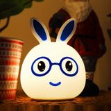 Cartoon kleurrijke veranderende Touch Pat Sensor nacht licht  creatieve batterij aangedreven leidde decoratie Lamp nieuwigheid Gift