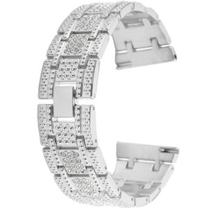 Metalen polsband horloge band voor Samsung Gear S3 (zilver)
