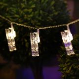 2m foto clip LED Fairy tekenreeks licht  20 LEDs 3 x AA batterijen vak ketens lamp decoratieve licht voor Home opknoping Foto's  DIY Party  bruiloft  kerst decoratie