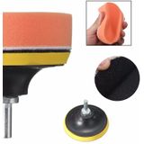 7 in 1 Buffing pad set draad auto auto polijsten pad Kit voor auto Polisher  grootte: 7 inch