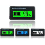 H5 12V-48V Lead-acid Battery Voltage Tester Percentage Voltmeter Gauge Lithium Batterij Status Monitor (Green Light)