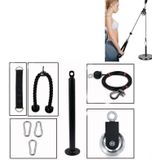 Zelfgemaakte fitnessapparatuur Home High Pull-Down Training Equipment Rally Triceps  Specificatie: 2.0cm Bell Plate Tray Set 4