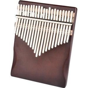 21-toons duim piano Kalimba draagbaar muziekinstrument (bruin)
