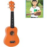 HM100 21 inch Basswood Ukulele kinderen verlichting muziekinstrument (oranje)