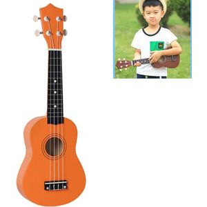 HM100 21 inch Basswood Ukulele kinderen verlichting muziekinstrument (oranje)