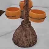 Halloween Pumpkin Snack Bowl Stand Decoratief Opbergrek  Stijl: Vier Cups Set
