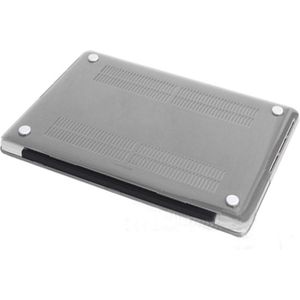 MacBook Pro Retina 15.4 inch Kristal structuur hard Kunststof Hoesje / Case (grijs)