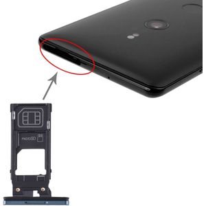 SIM-kaartlade + Micro SD-kaartlade voor Sony Xperia XZ3(Groen)