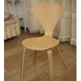 Scandinavische stijl Walnut bureaustoel hoge bar tafel stoel thee winkel Cafe lounge stoel