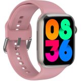 Q9 slimme armband  2 01 inch waterdicht smartwatch  BT-oproep / hartslag / bloeddruk / bloedzuurstof (roze goud)