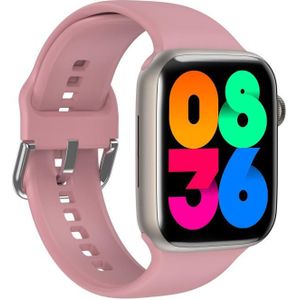 Q9 slimme armband  2 01 inch waterdicht smartwatch  BT-oproep / hartslag / bloeddruk / bloedzuurstof (roze goud)