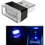 Universele PC auto USB LED sfeerverlichting noodverlichting decoratieve lamp (blauw licht)