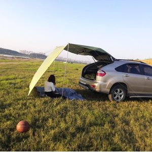 Picknick-camping-tent buiten aan de zijkant van het auto-voertuig Regenbestendige zonnescherm 300x200cm