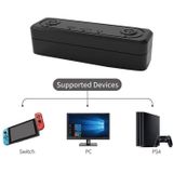 Slanke 5.0-audiozender voor switch/PS4/PC-adapter(zwart)