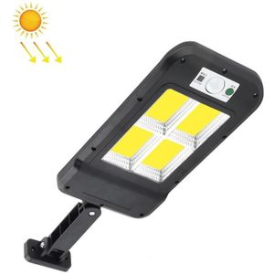 Solar Wall Light Outdoor Waterproof Human Body Inductie Tuin Verlichting Huishouden Street Light 4 x 40COB