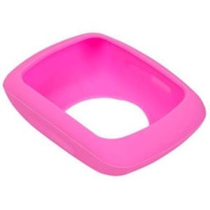 Fiets code tabel schokbestendig silicone kleurrijke beschermende case voor Garmin Edge 500/200 (roze)