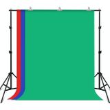 PULUZ 2x2m foto studio achtergrond ondersteuning stand achtergrond dwarsbalk beugel kit met rode / blauwe / groene achtergronden