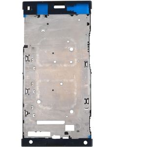 Voorzijde huisvesting LCD Frame Bezel plaat voor Sony Xperia XA1 Ultra (zwart)